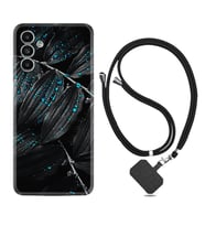 Samsung A23 A31 A32 A50 A51 A52 A53 A70 Kılıf Boyun Askılı Silikon Foid Green 1643