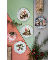 Kütahya Porselen Kütahya Porselen Festive 4 Parça 10 Cm Tabak
