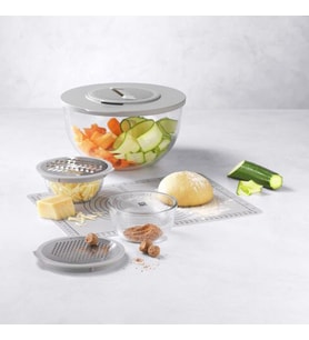 Zwilling Fresh & Save Bowls Vakumlu Saklama Kabı Aksesuar Seti, S/M/L, 5 Parça (Çok Renkli)