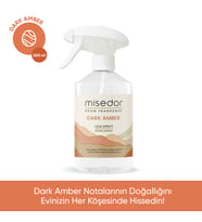 Misedor Dark Amber Oda ve Çamaşır Spreyi 500 ml
