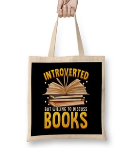 Introverted But Willing To Discuss Anime Girl Bez Çanta Uzun Saplı