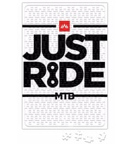 Mountain Bike Mtb Just Ride Branca Puzzle 240 Parça Yapboz