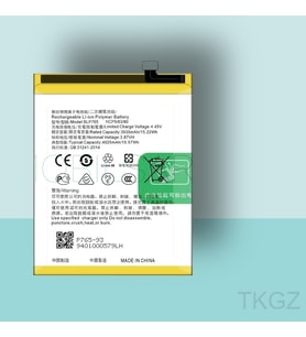Tkgz - OPPO A91 - BLP-765 - Uyumlu Pil - Servis Sıfır