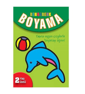 Rengarenk Boyama 2 Yaş Üstü Parıltı Yay