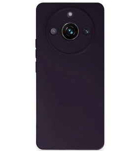 Realme 11 Pro Kılıf Nano içi Kadife Silikon - Mor
