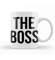 The Boss 02 Kupa Bardak Porselen