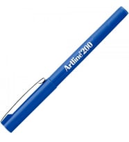 Artline Keçe Uçlu Yazı Kalemi Uç:0,6mm Açık Mavi 210N