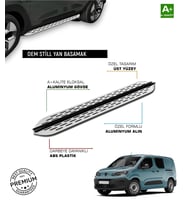 PEUGEOT PARTNER UZUN ŞASE UYUMLU 2019 2020 2021 2022 2023 2024 2025 2026 2027 ARACA ÖZEL YAN BASAMAK