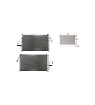 Klima Radyatörü 642x371x16– 96190601 Wisco – Daewoo Nubıra 1.6. 2.0 97-99 Arası Uyumlu