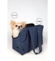 Kedi ve köpek taşıma çantası, 4 farklı renk yeni sezon flybag (Lacivert)