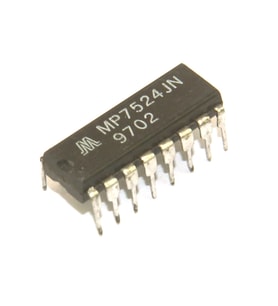 MP7524JN 8-Bit Cmos Digital to Analog Converter Entegresi DIP16