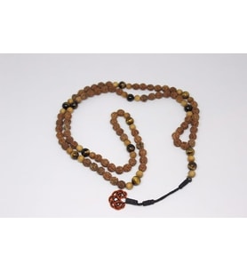 Rudraksha Tohumu 108'lik Mala Kolye