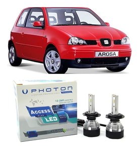 Seat Arosa Led Xenon Uzun Far Ampulü H3 Access Yeni Seri Beyaz 2000-2005