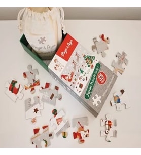 Puyo&Aya Jigsaw Puzzle to go Winter Wonderland