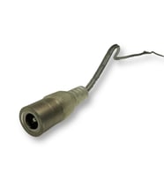 DC Dişi soketli konnektör fişi şeffaf güç uzatma kablosu evrensel adaptör 1.5m DC 5.5mm x 2.1mm