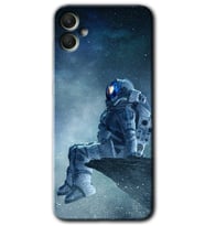 Galaxy A05 Kılıf HD Desen Baskılı Kılıf - Astronot Yalnızlığı