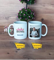 İspanyolca Öğretmeni Kupa Bardak Beyaz Fotoğraflı Öğretmenler Günü Hediyesi