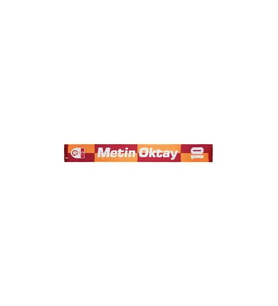 Galatasaray Lisanslı Metin Oktay Şal Atkı (Kırmızı)