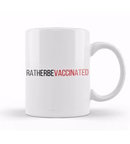 RatherBeVaccinated Kupa Bardak Porselen