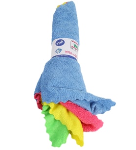 Wık Mikrofiber Dürüm Bez (4 Lü Ult) (Çok Renkli)