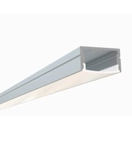 LED Profil Kanal Sıva üstü 18x11mm alüminyum 2mt. aydınlatma dekoratif şerit kanalı armatür linear ışık kare kasa