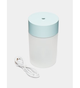Ultrasonik Hava Nemlendirici Buhar Makinesi ve Aroma Difüzörü 260 Ml Bebek Mavisi Mint