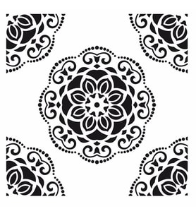 HOME DECOR STENCIL HD-75 45X45