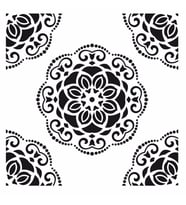 HOME DECOR STENCIL HD-75 45X45