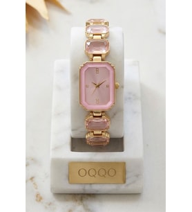 Aosta Pembe Gold Kadın Kol Saati