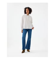 Loft Flare Slim Fit Lacivert Kadın Jean Pantolon Lf2040536