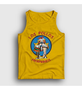 Presmono Unisex Sarı Los Pollos Hermanos Breaking Bad Atlet 406721tt (Sarı)