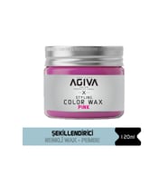 Saç Şekillendirici ve Renklendirici Wax Pembe 120 gr