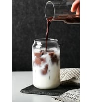 Borosilikat Cam Caraf 420ml Bardak Kokteyl Bardağı