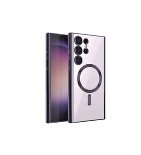 Samsung Galaxy S24 Ultra Kılıf Kross Magneticsafe Kapak - Mor
