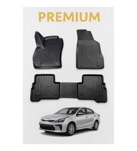 Kia Rio 2017+ 3D Havuzlu Oto Paspas  Kauçuk, Kaymaz, Koku Yapmaz, Araca Özel Tam Uyum