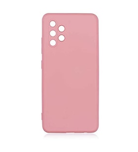 Coverzone Samsung Galaxy A32 4G ?le Uyumlu K?l?f Z-Mara Lansman Vieri Tam Koruma Arka Kapak Kamera Koruma �?k?nt?l? P�r�zs�z Y�zey Pembe