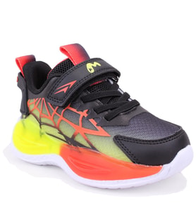 Marco Kids 03-26Y303 Siyah Ortopedik Günlük Işıklı Erkek Çocuk Spor Ayakkabı