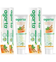 Agarta Doğal Diş Macunu 100ML Misvak özlü (2 Li Set)