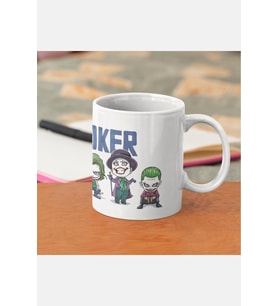 Joker Kupa Bardak (Beyaz)