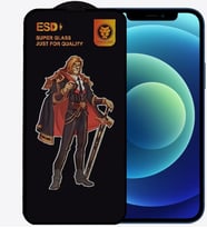 Apple Uyumlu iPhone 12 Anti Statik Ekran Koruyucu Toz Tutmayan Kırılmaz Cam