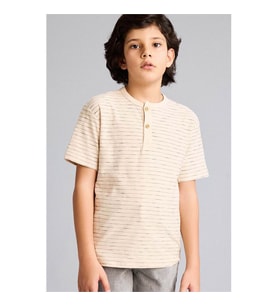 Defacto Hakim Yaka Kum Erkek Çocuk T-Shirt G6658A8/BG355