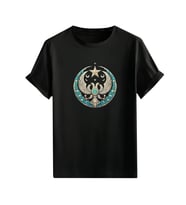 Türkçülük Görselli  Unisex (Tshirt) Tişört (Siyah)