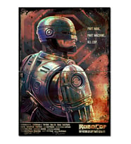 ekart Robocop Film Afişi Art Mdf Tablo 70x100 Cm