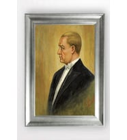 Gümüş Çerçeveli Atatürk Tablo a686