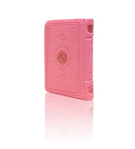 Büyük Cep Boy Kur'an-ı Kerim (Pembe Renk, Kılıflı, Mühürlü)