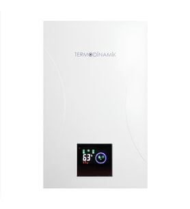 DEK 12  (Trifaze  -380 w) Termodinamik Elektrikli Kombi (Isıtma+Sıcak Su)