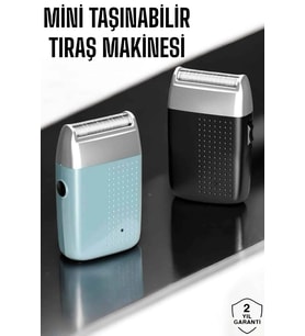Tıraş Makinesi Islak Ve Kuru Kullanıma Uygun Kablosuz Taşınabilir