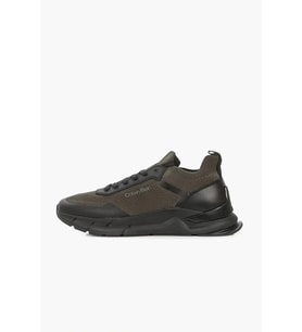 Calvin Klein LOW TOP LACE UP KNIT Erkek Yeşil Sneaker HM0HM00918-0H8