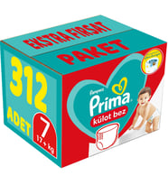 Prima Külot Bebek Bezi 7 Beden 17+ KG XXL 312 Adet Ekstra Fırsat Pk