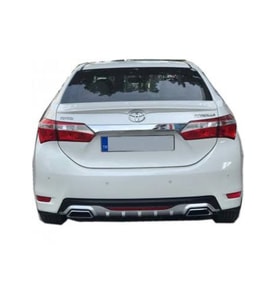 Toyota Corolla Arka Difüzör Egzoz Görünümlü Reflektörlü